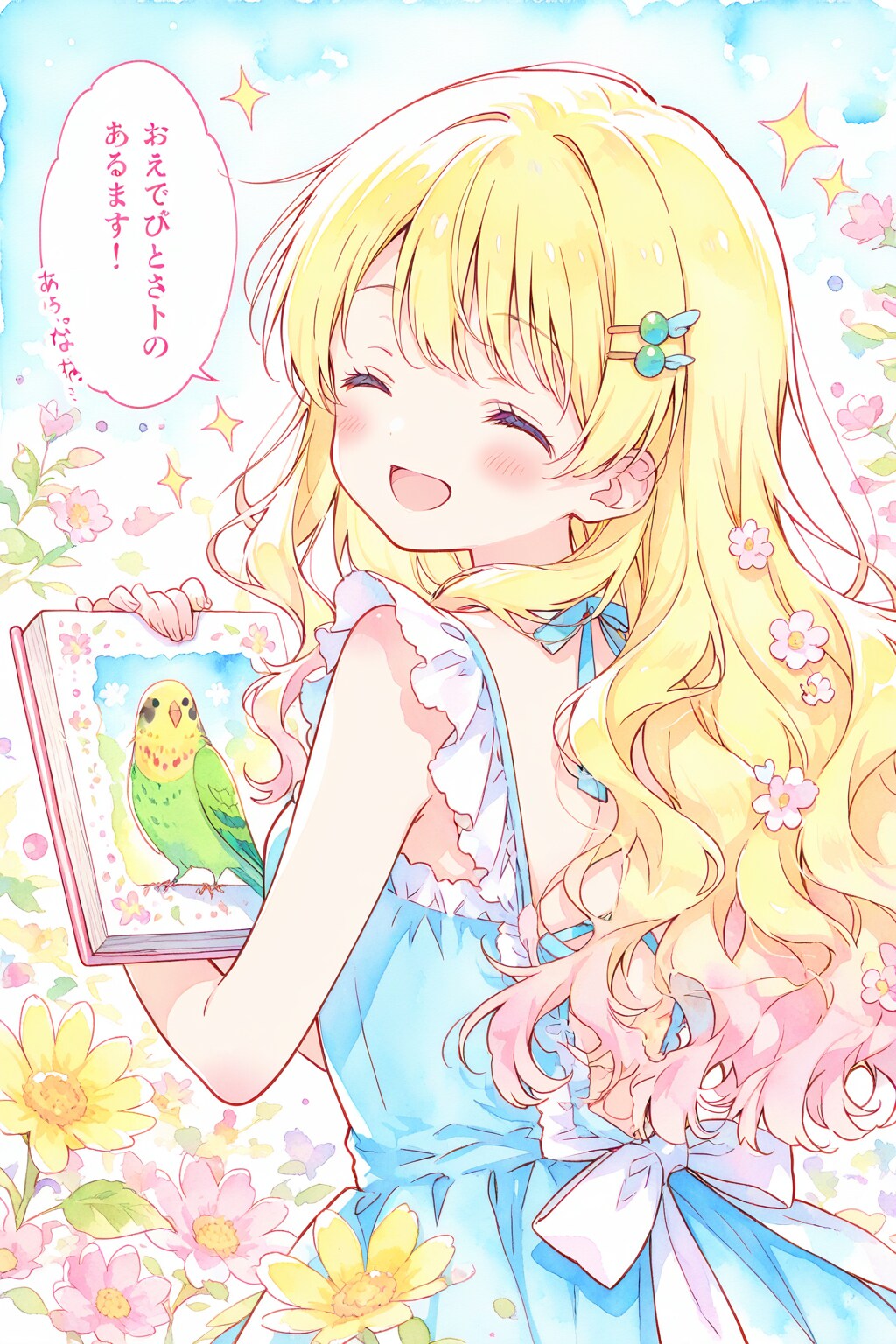 インコと写真集