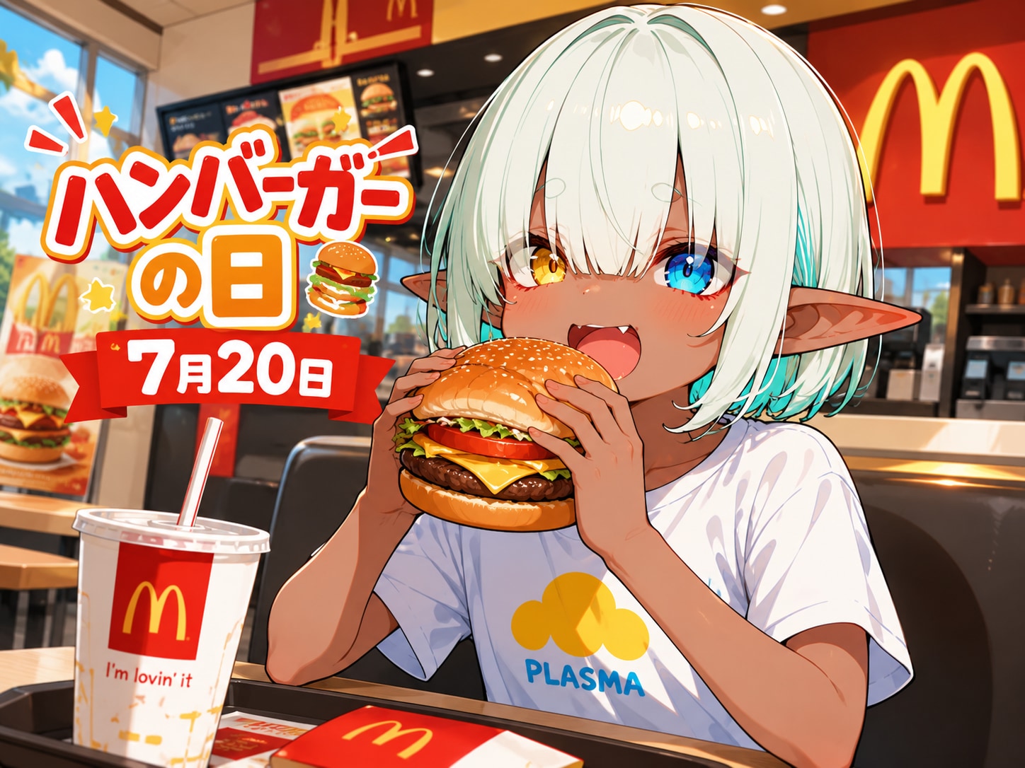 [今日は何の日 7/20] ハンバーガーの日