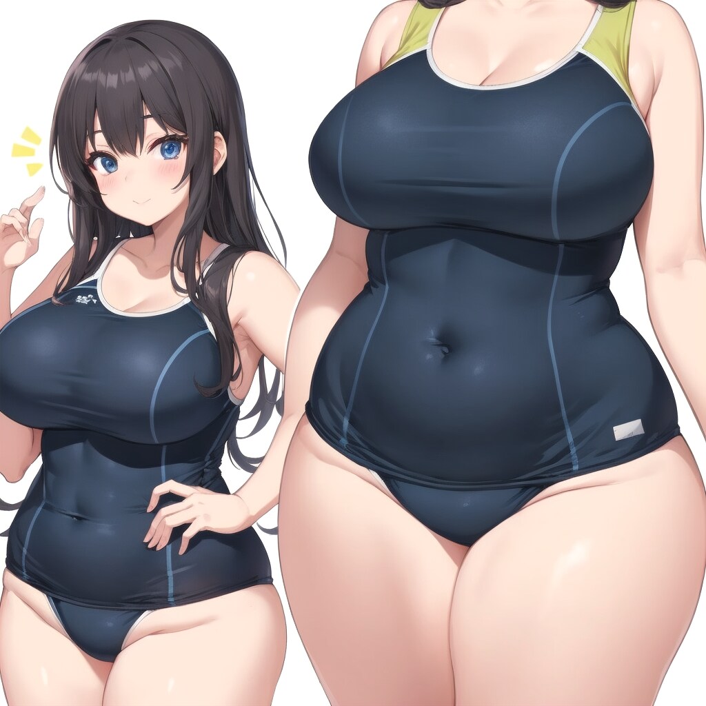 違和感のあるスクール水着
