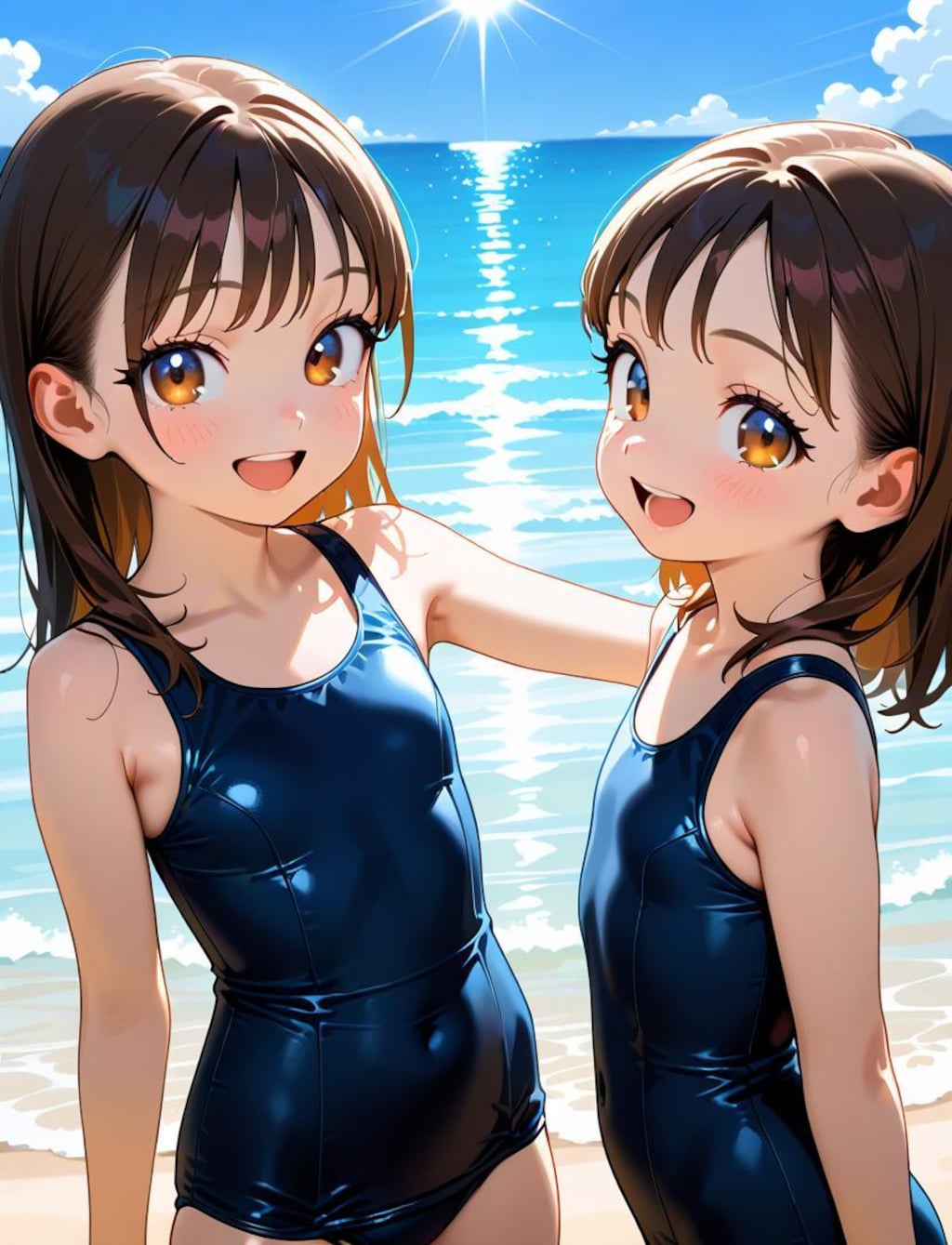 夏ロリスク水