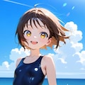 夏ロリスク水 6枚目