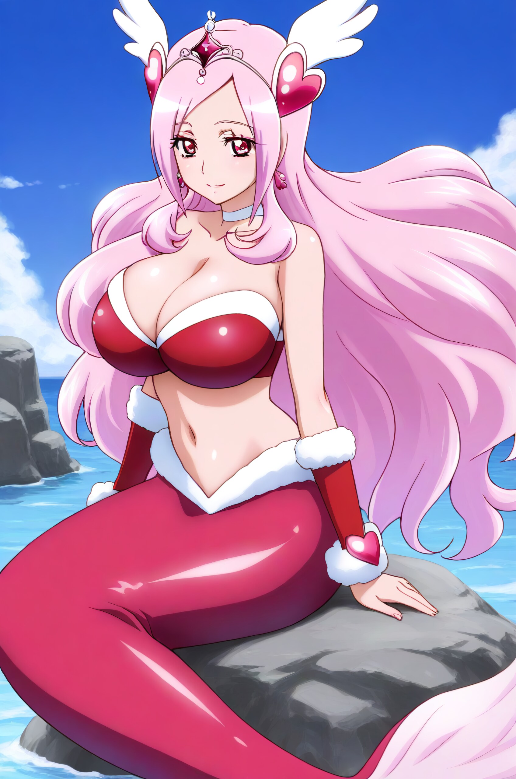 マーメイドなキュアパッションから聖なる日のプレゼント