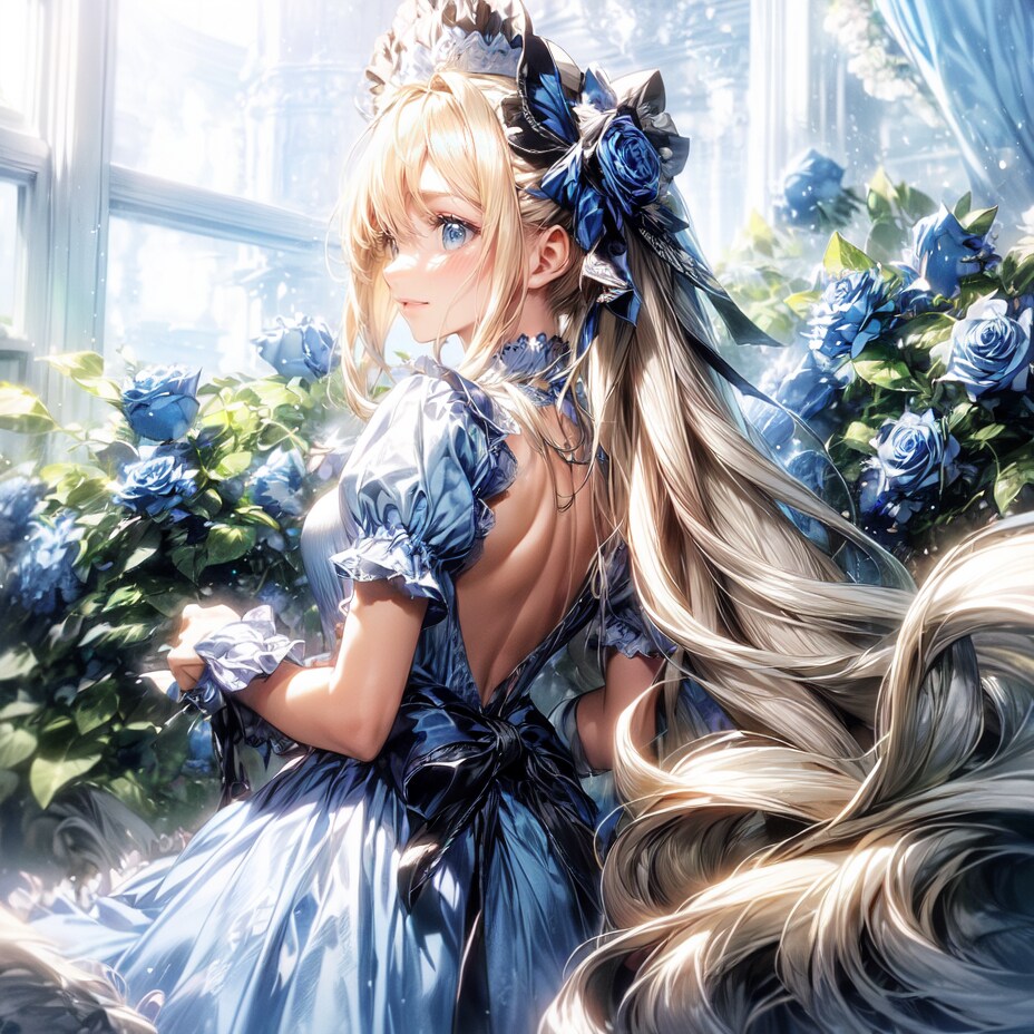 青い薔薇のアリス