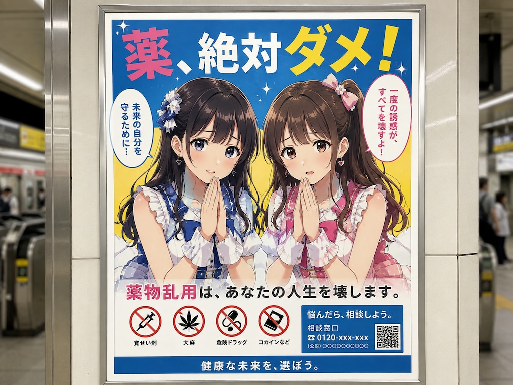 薬、絶対ダメ