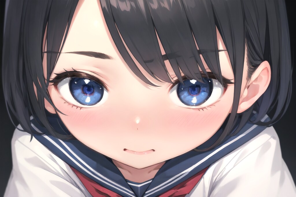 見つめすぎだよ…