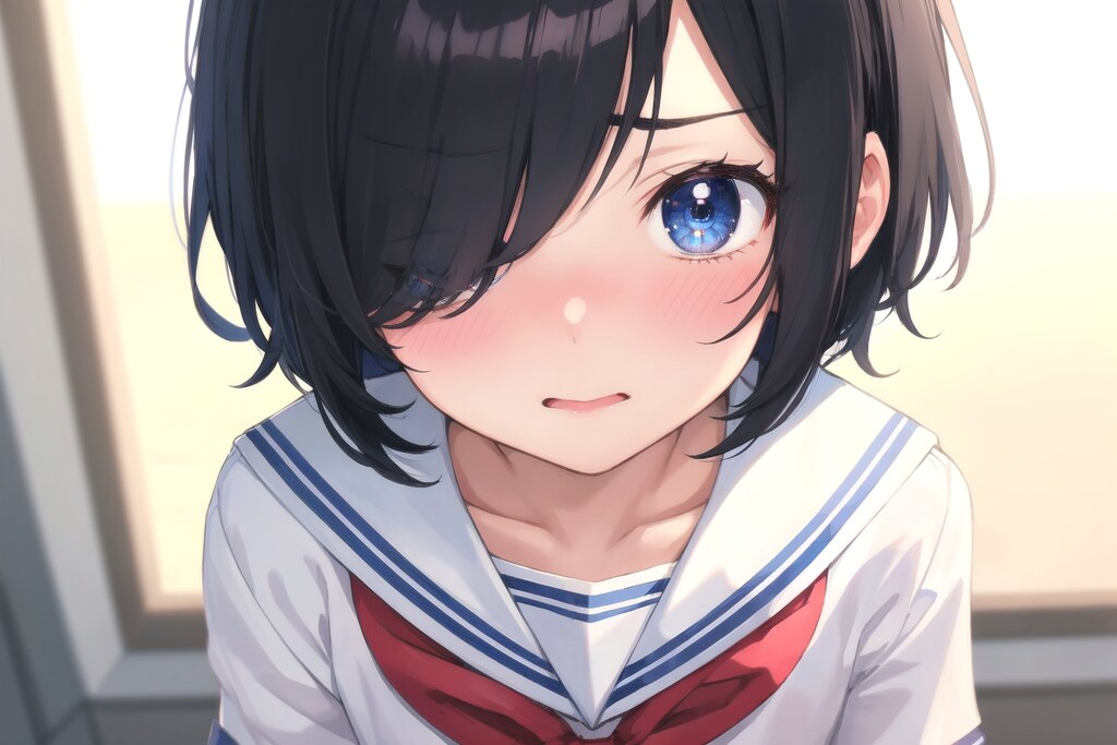 見つめすぎだよ…