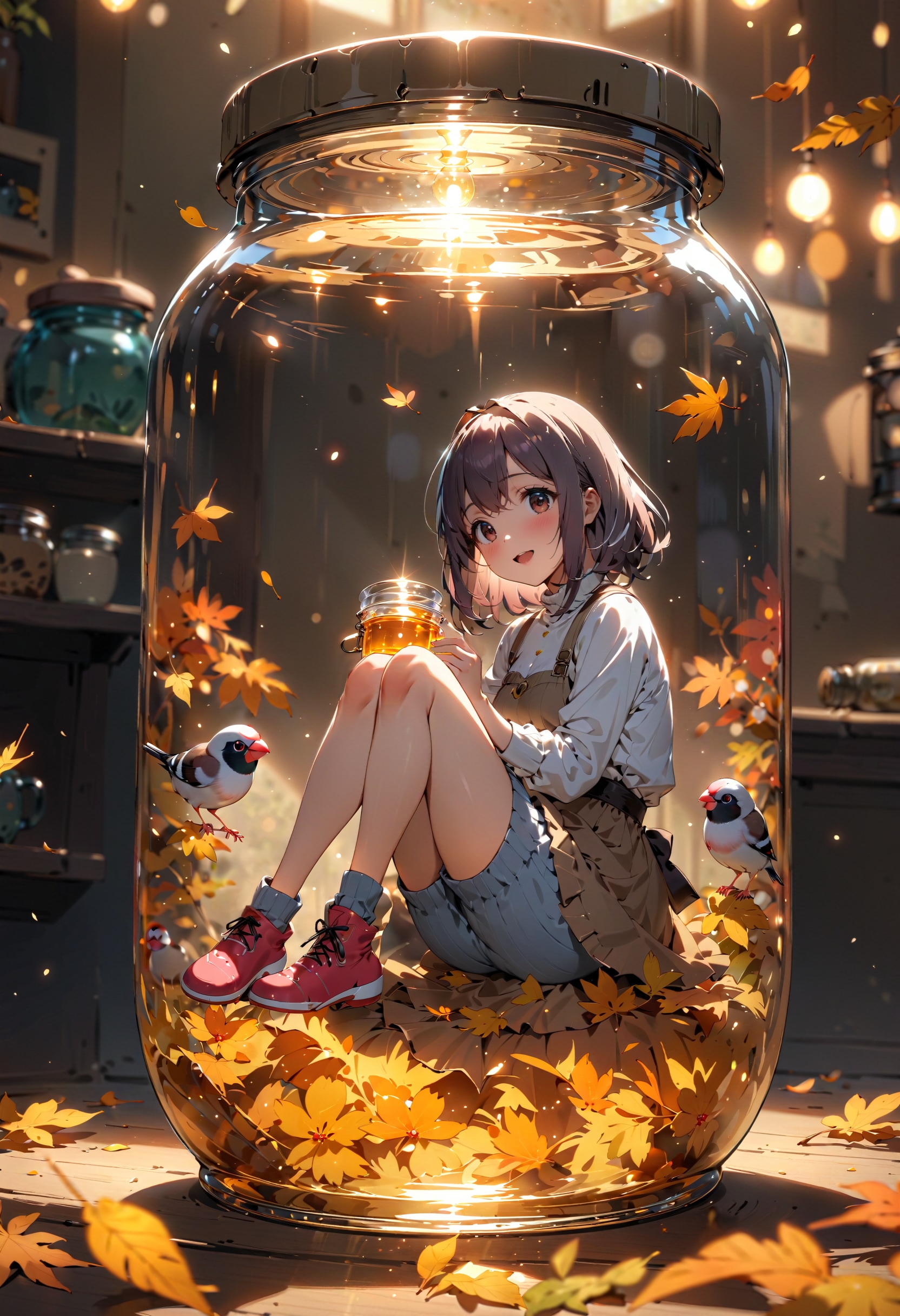 今日は何の日？　文鳥の日　その２ | の人気AIイラスト・グラビア