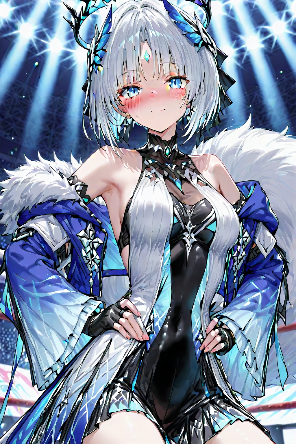 青い瞳の必殺技