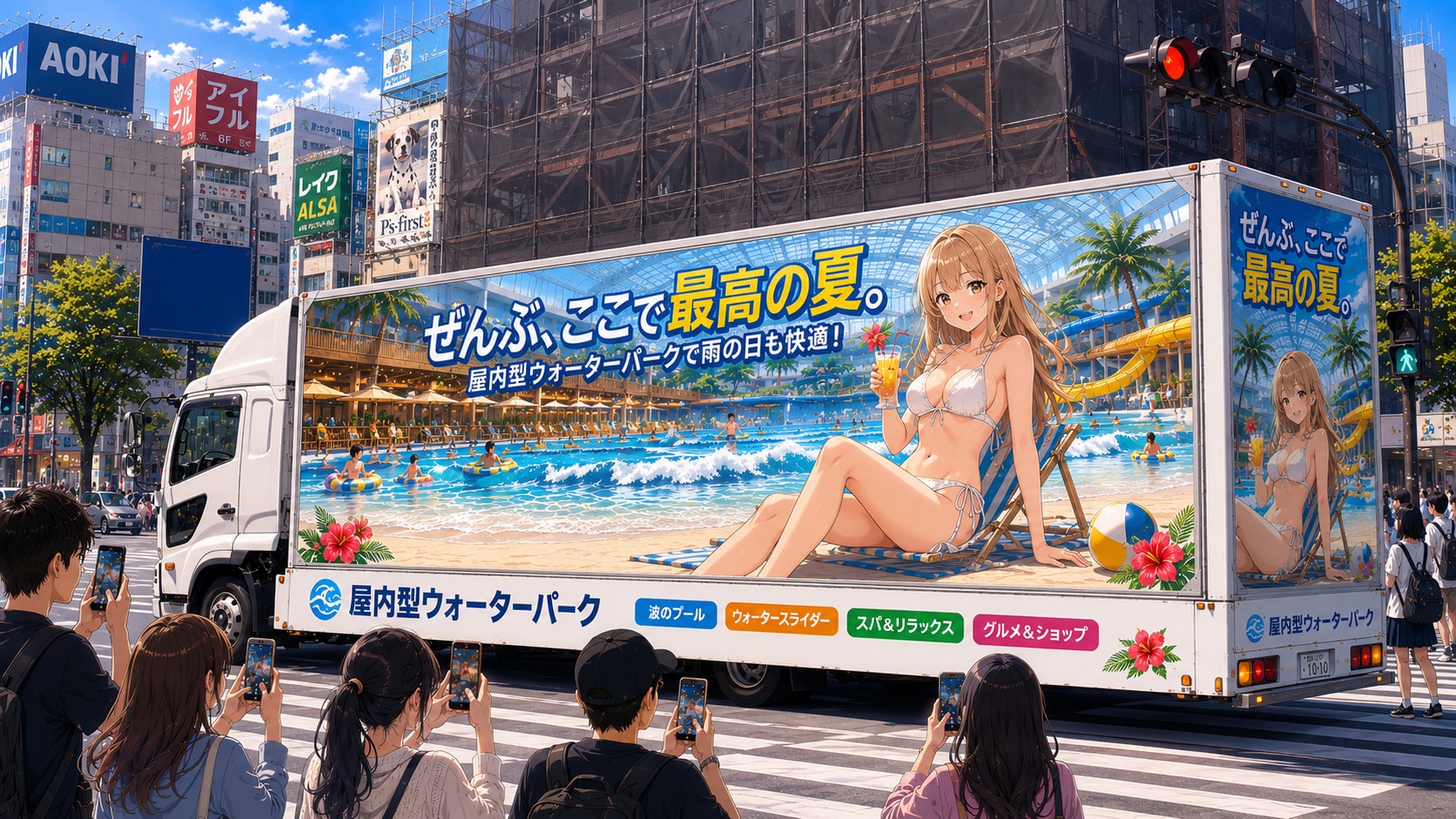 まだ梅雨だけど夏気分