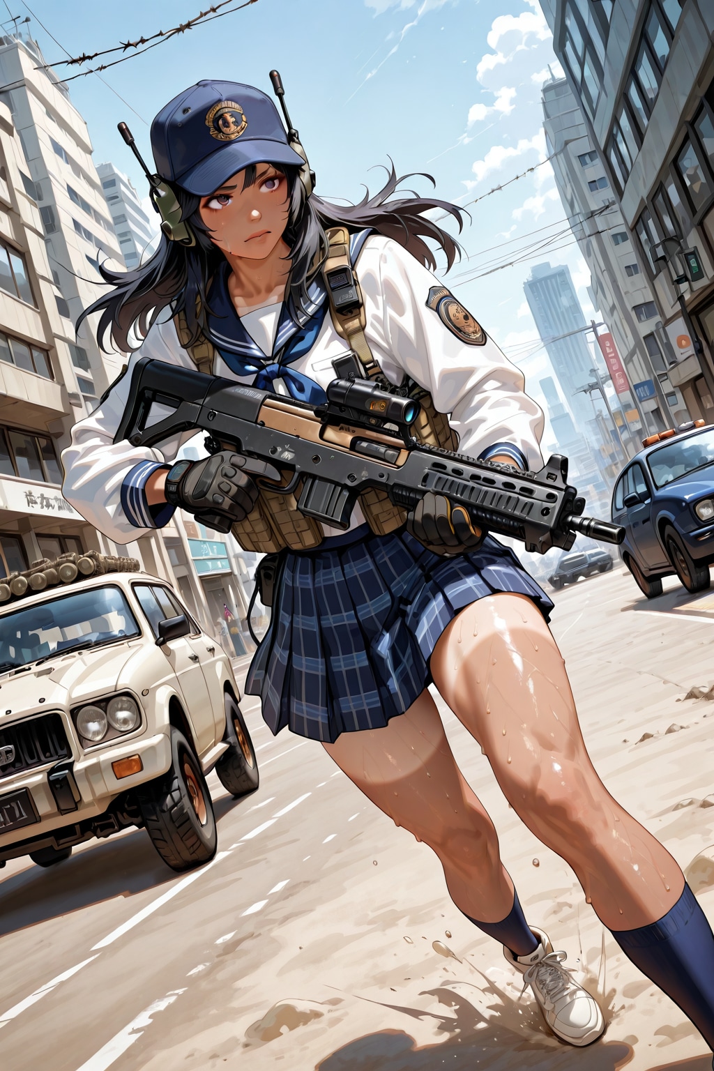 武装したJK