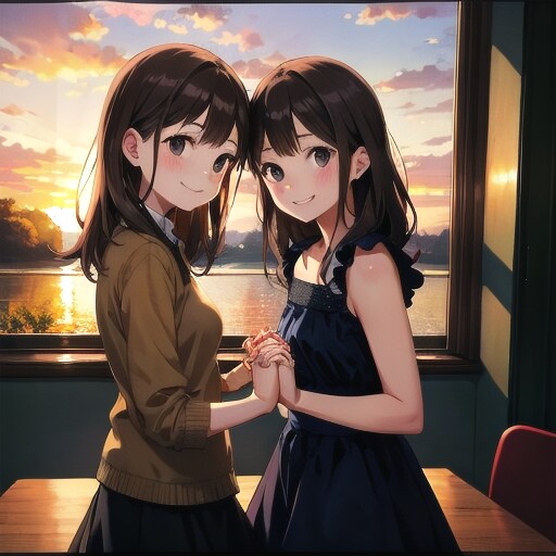 夕暮れ