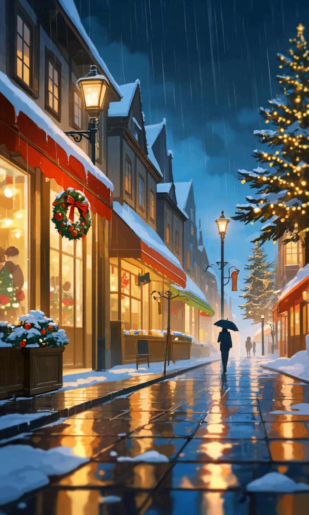 2025年は雨のクリスマス