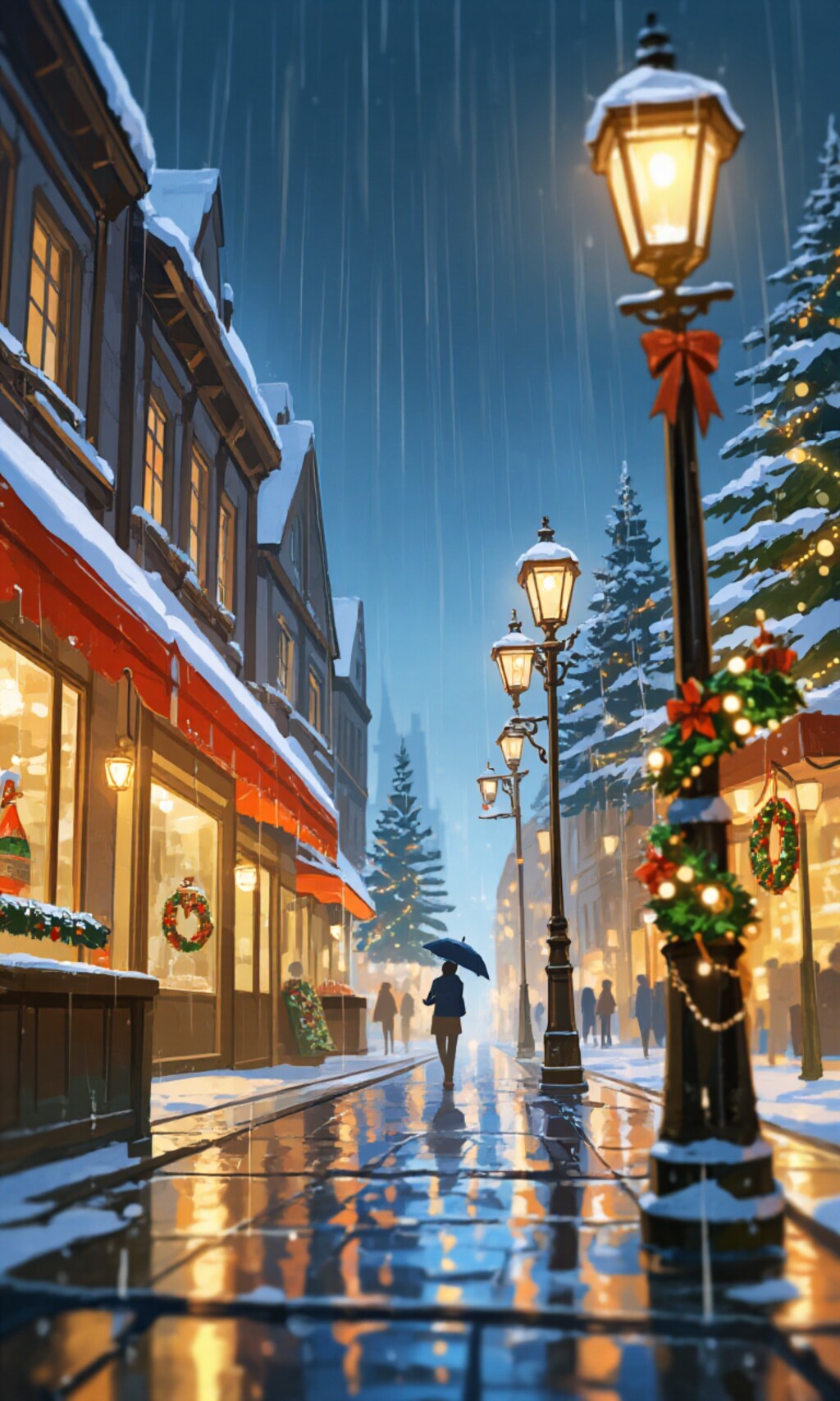 2025年は雨のクリスマス