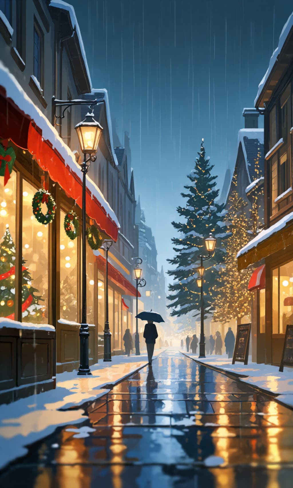 2025年は雨のクリスマス