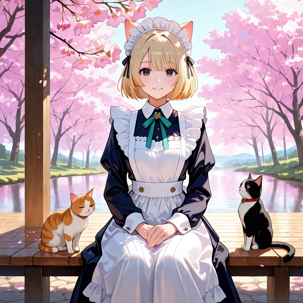 桜の季節 🌸 | の人気AIイラスト・グラビア