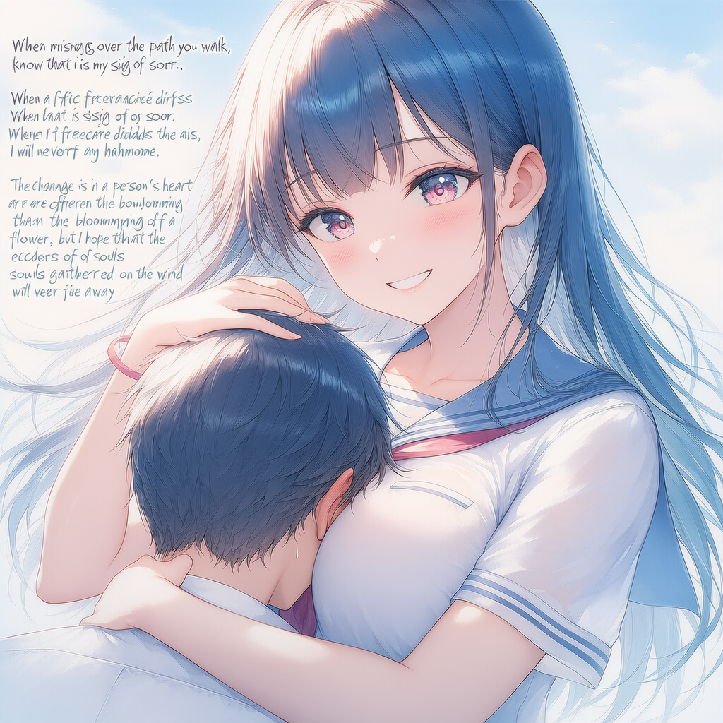 君は頑張った・・・頑張ったね・・・
