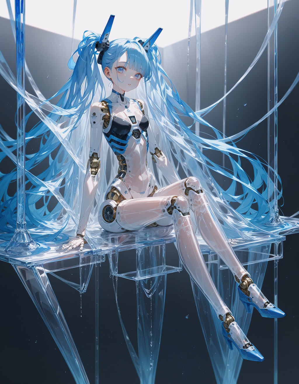 （物理的に）透明感のあるメカ娘 ＋ α