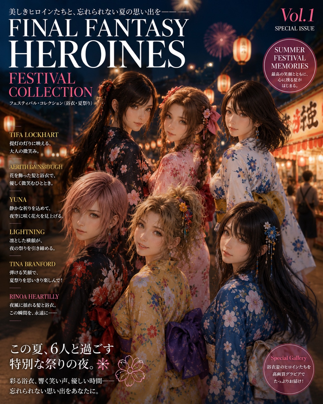FINAL FANTASY HEROINES FESTIVAL COLLECTION
