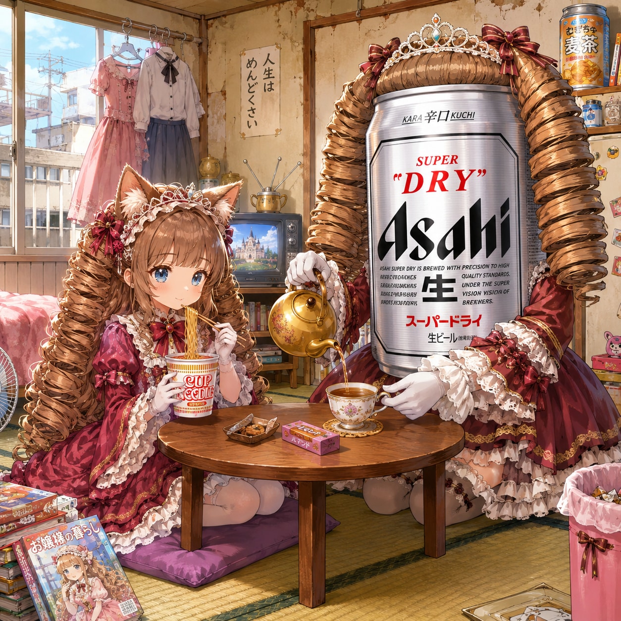 お嬢様な小さな女の子