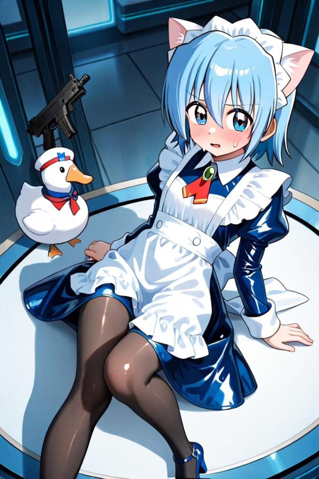ハヤテのごとく　綾崎ハヤテ　サブマシンガン