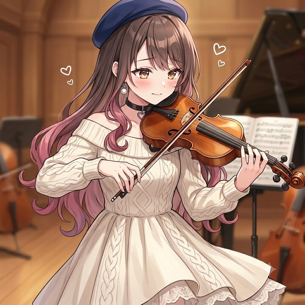 <Sumiちゃん>Let‘s Play Violin!