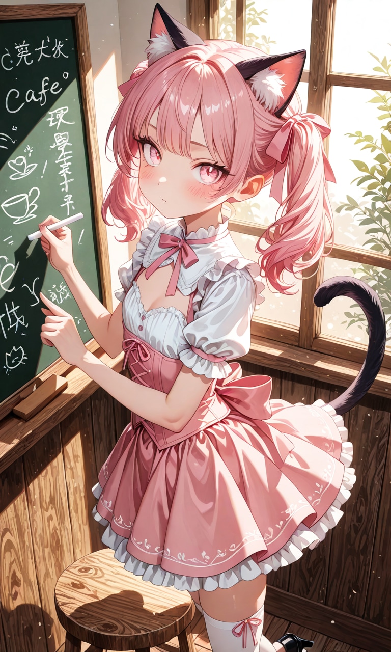 フェーレ(にゃのん)店員さん | の人気AIイラスト・グラビア