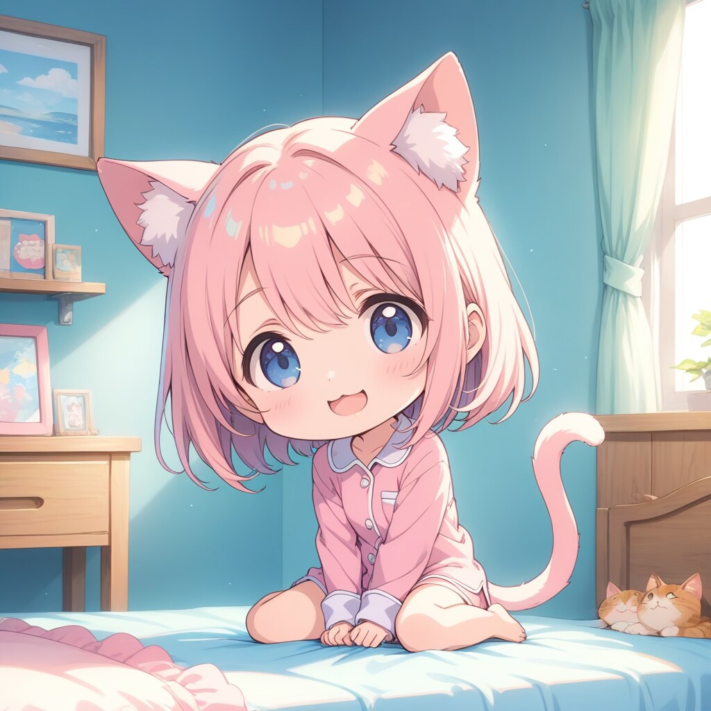 おはようにゃん | の人気AIイラスト・グラビア