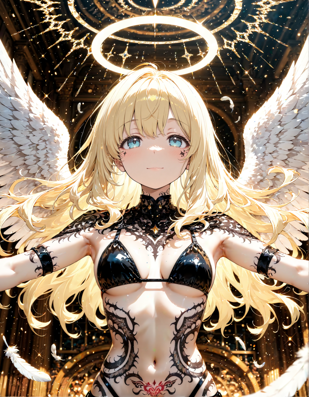 ただのビキニ天使ですよ？？