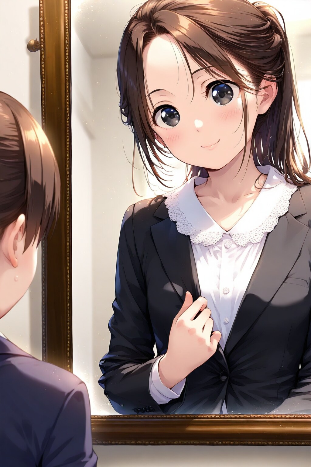 笑顔の練習