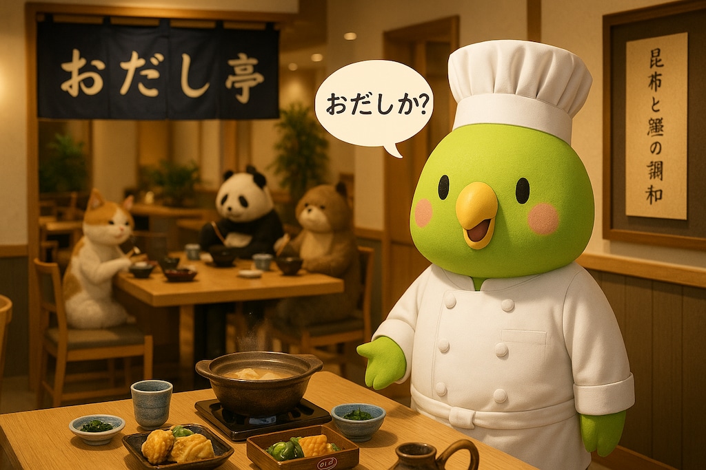 おだし亭インコ