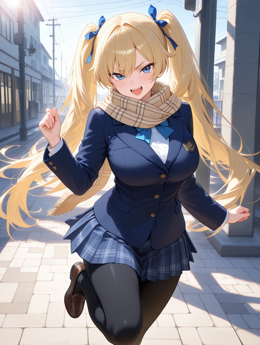 少しも寒くないわ～