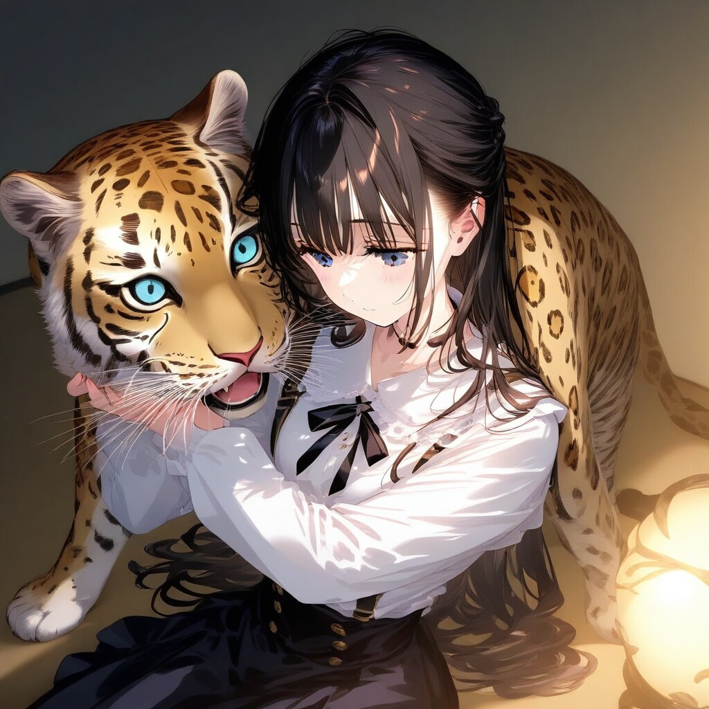 豹と少女_WAVE