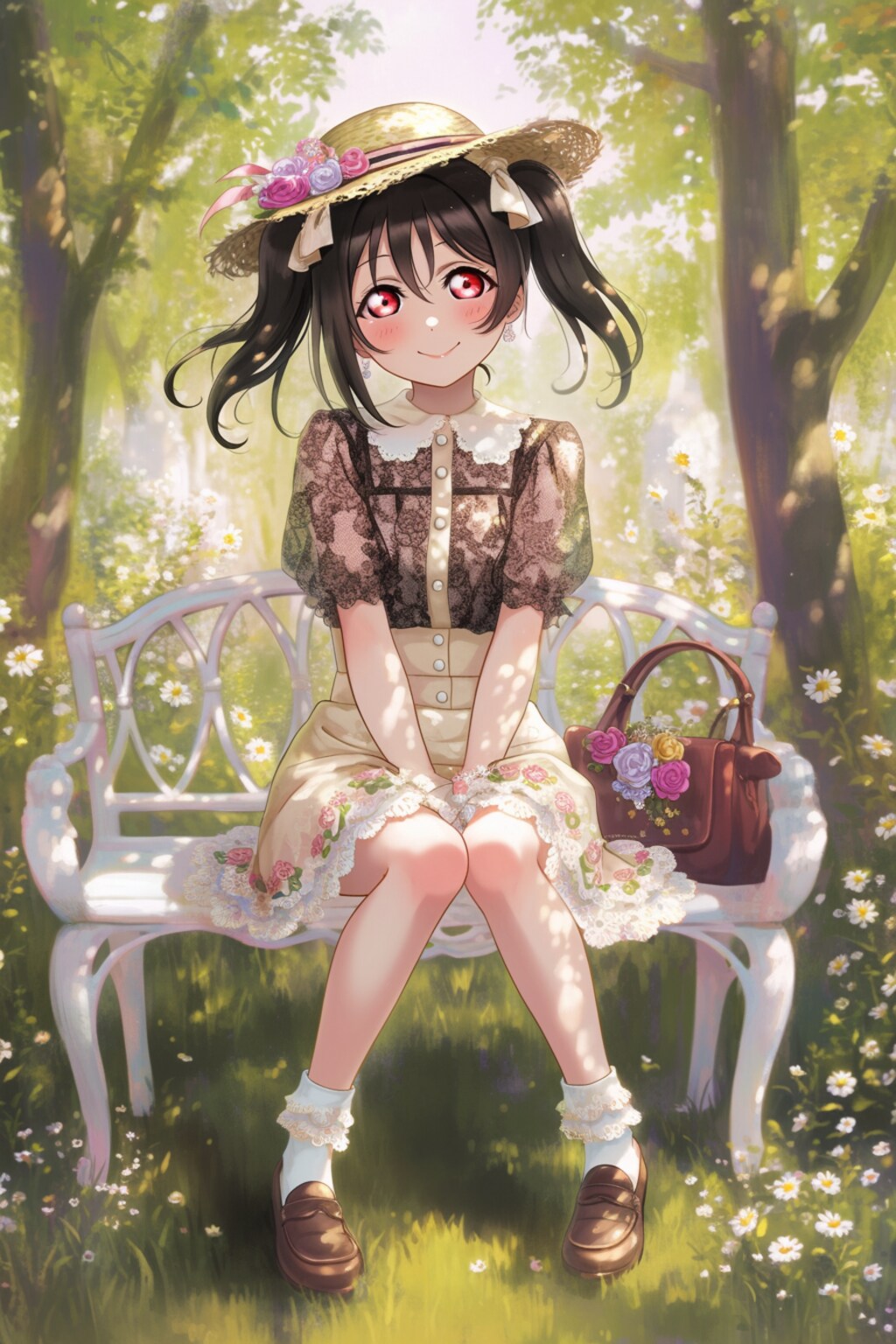 ちょっとレトロなガーリースタイルにこちゃん