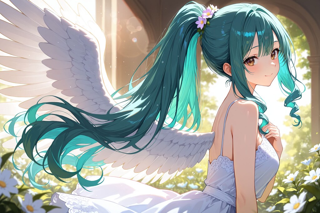 天使さん頑張ります