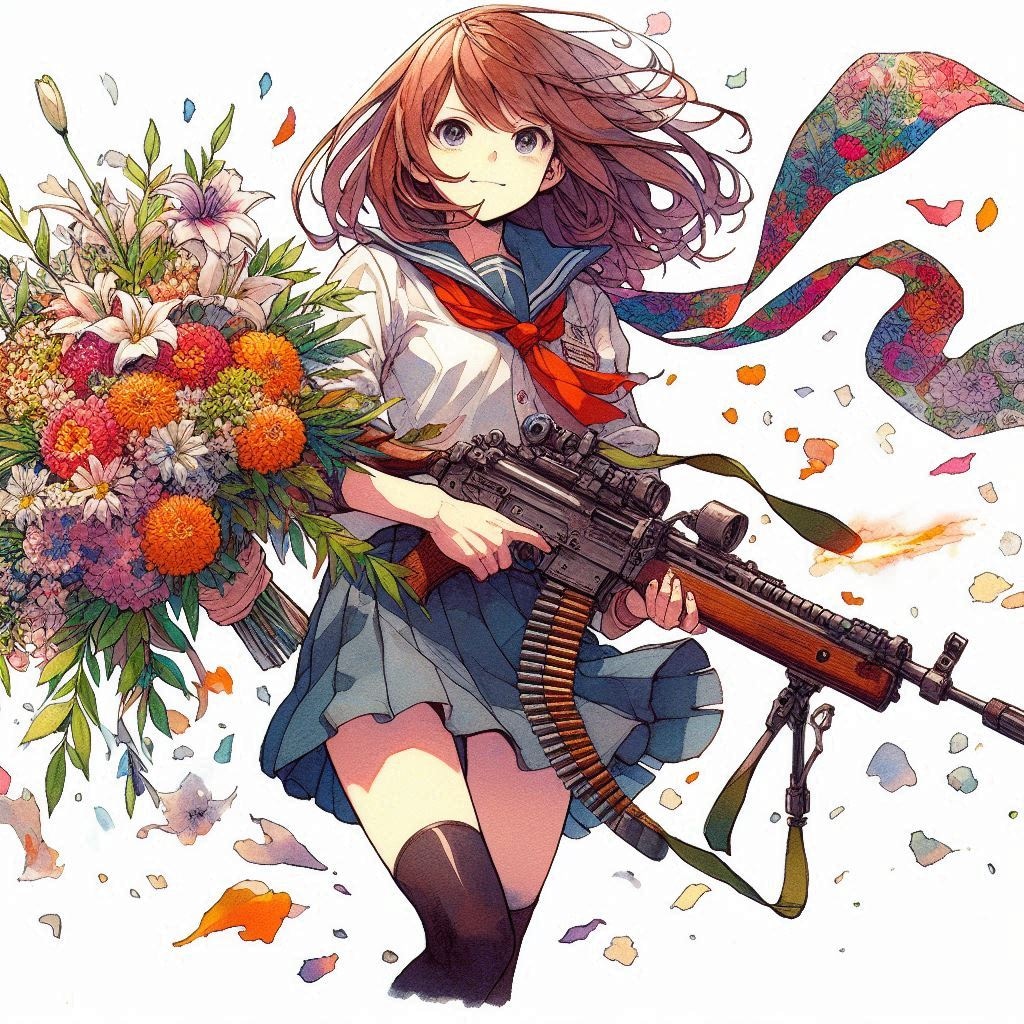 機関銃と少女32