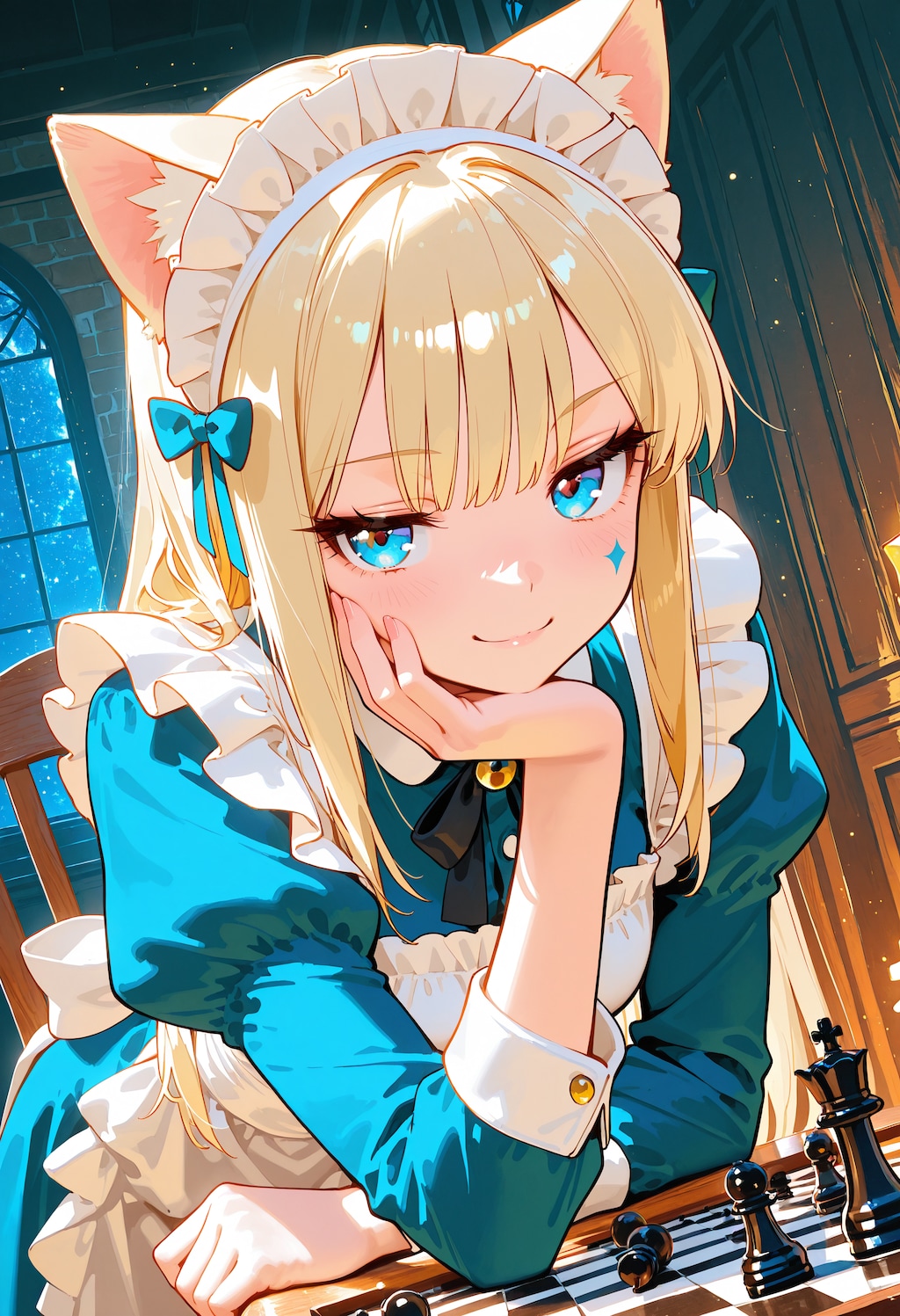 チェス勝負　ルミナ