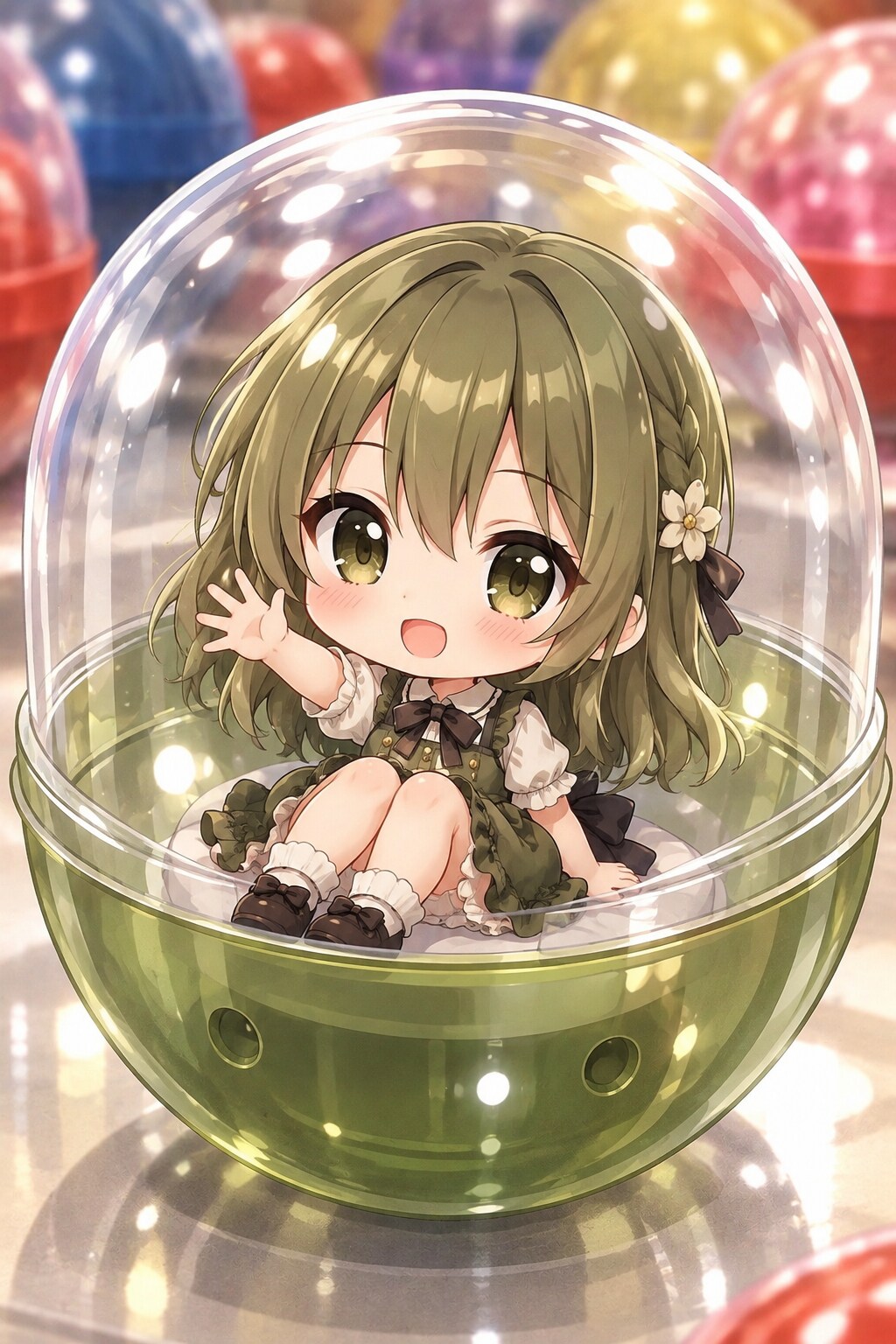 UL新モデルMESS2ちゃんをカプセルに入れたよ | の人気AIイラスト・グラビア