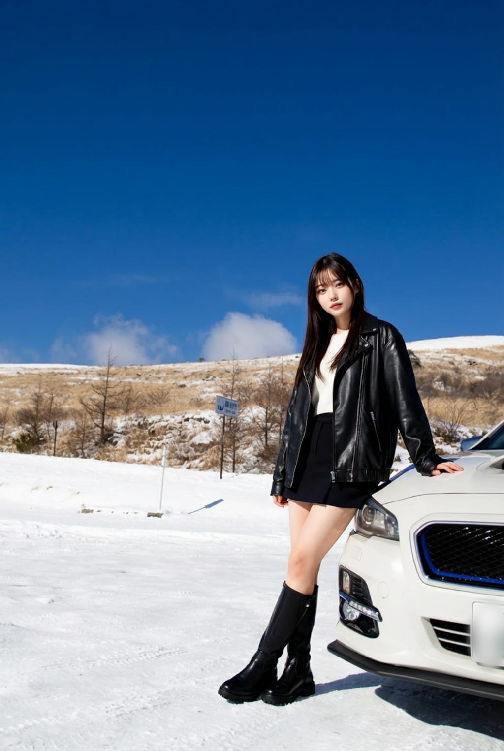 【ウチの娘シリーズ】冬のビーナスラインへ行ってきました