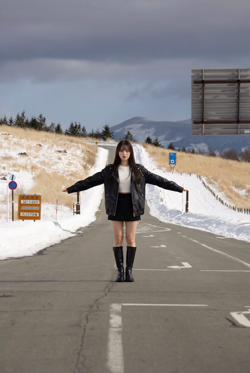 【ウチの娘シリーズ】冬のビーナスラインへ行ってきました