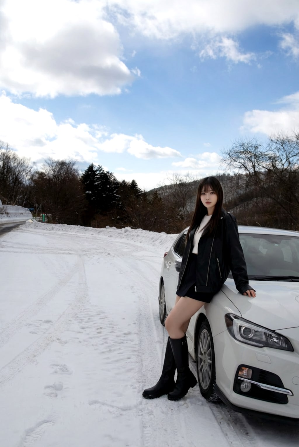 【ウチの娘シリーズ】冬のビーナスラインへ行ってきました