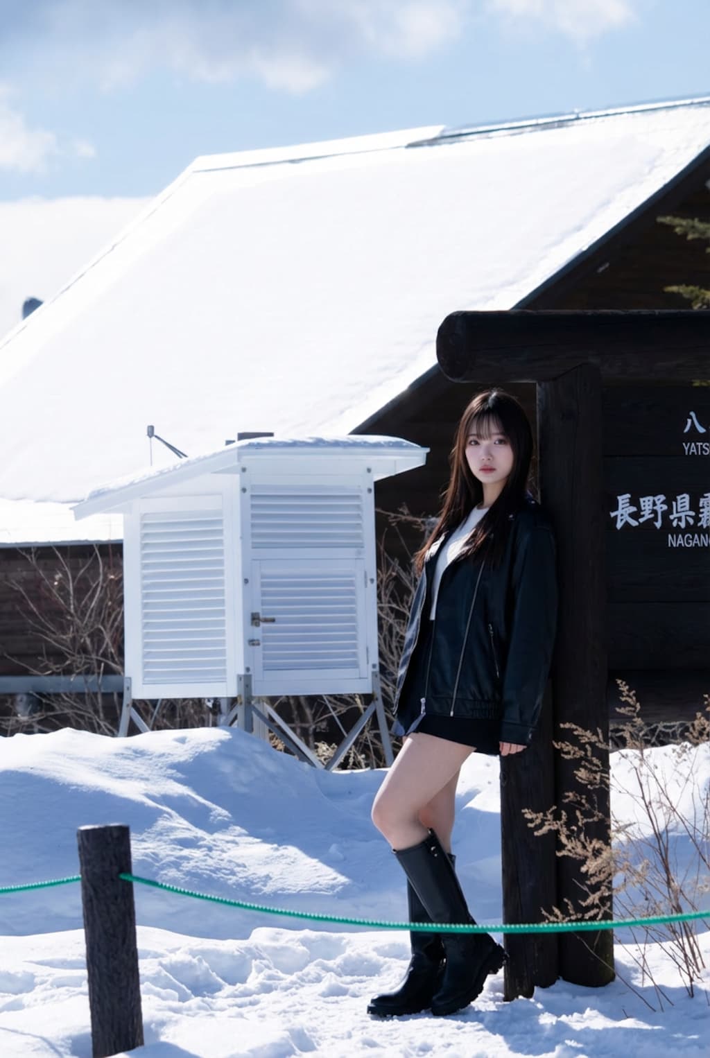 【ウチの娘シリーズ】冬のビーナスラインへ行ってきました