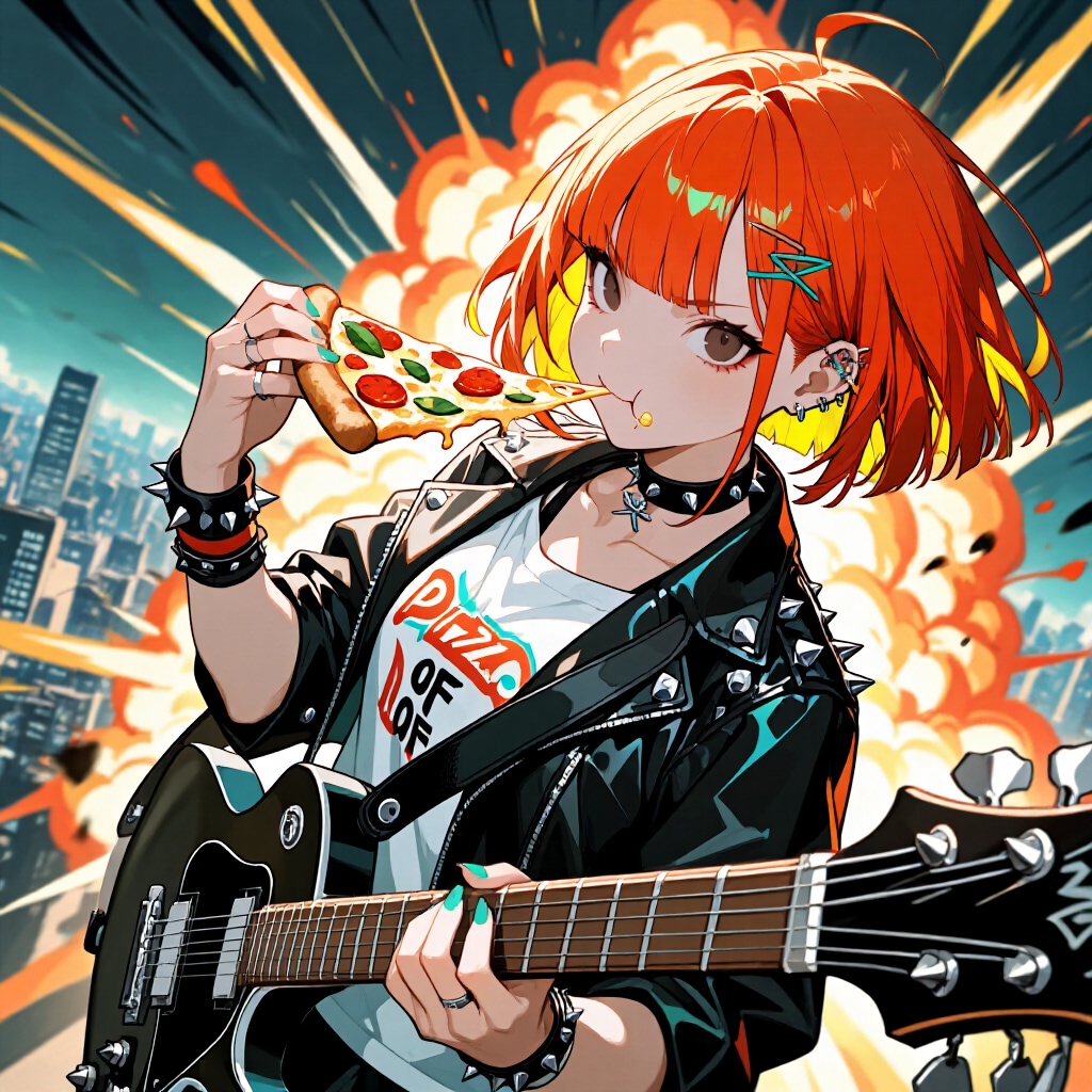 Pizza, Explosion, N' Punk Rock Girl