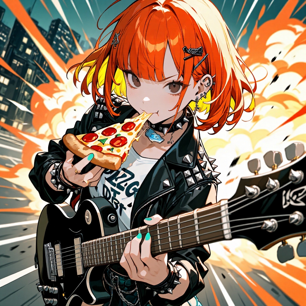 Pizza, Explosion, N' Punk Rock Girl