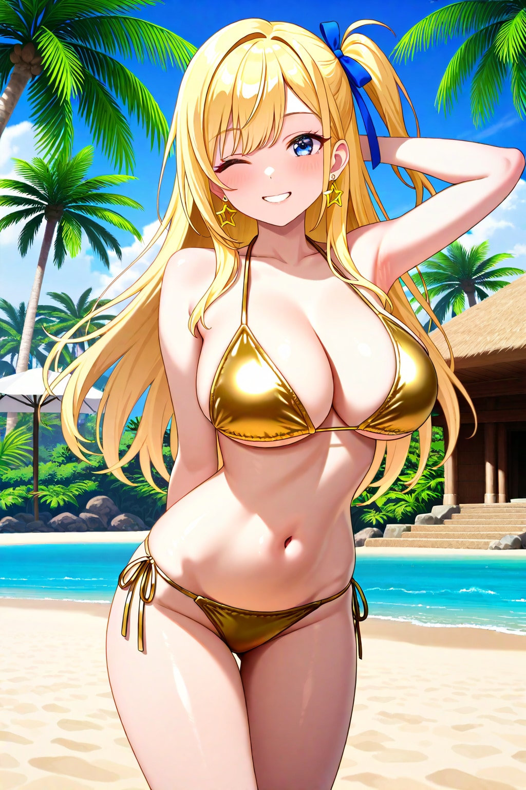 ゴールデンなビキニナミちゃん