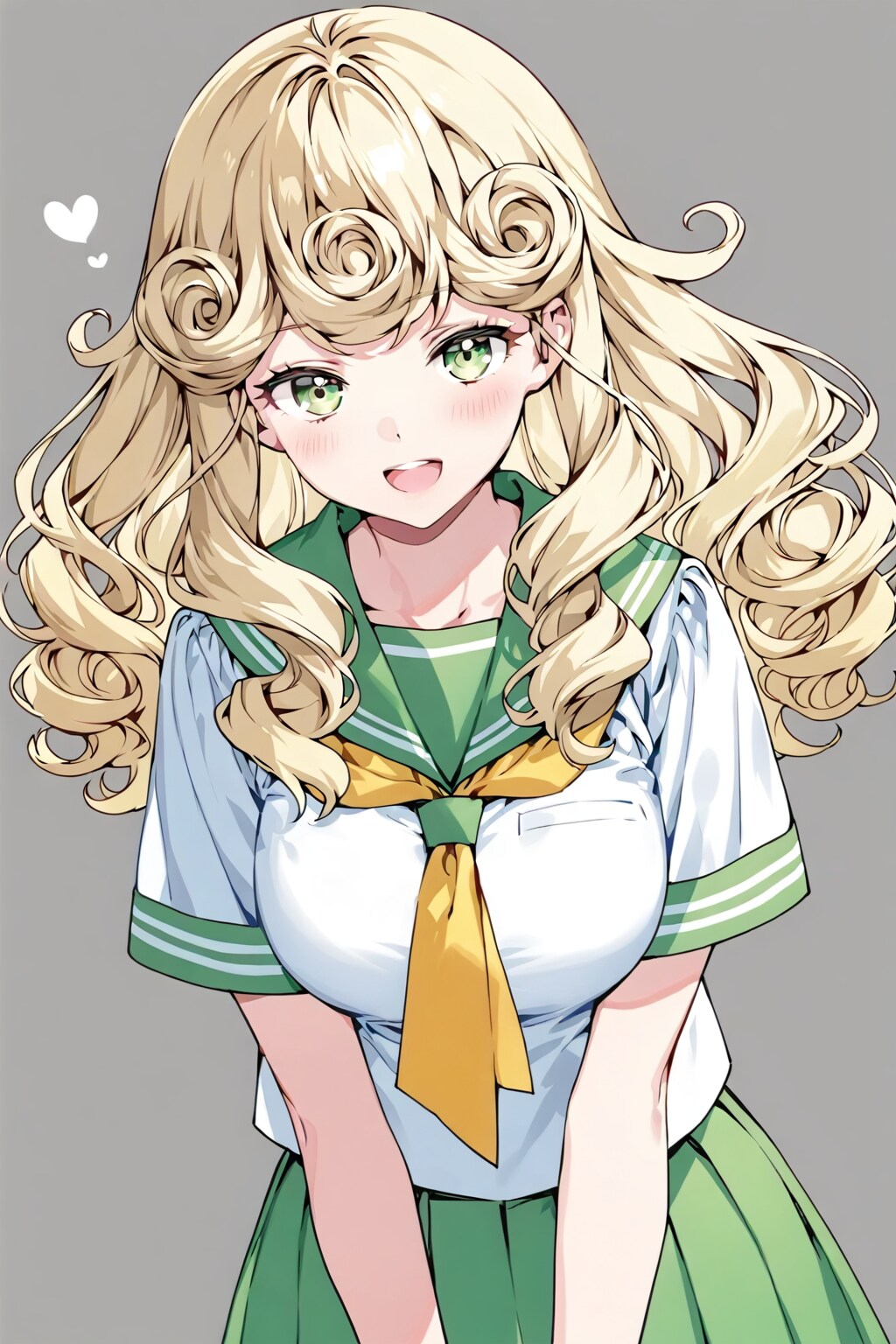 金髪とセーラ服01