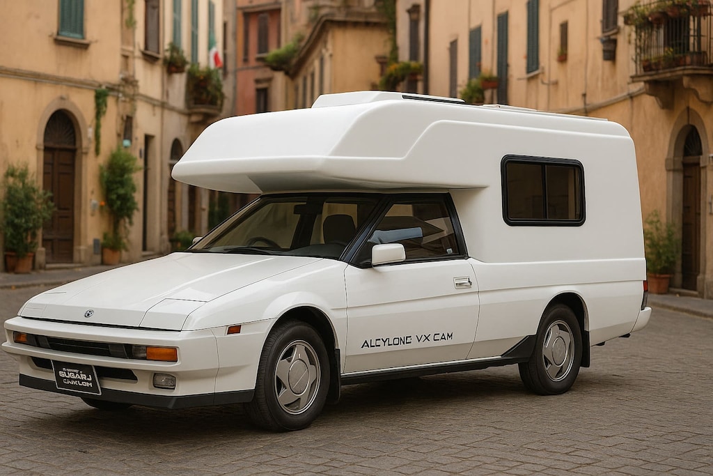 スバルアルシオーネキャンピングカー