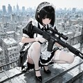 メイドさんはスナイパー 2枚目