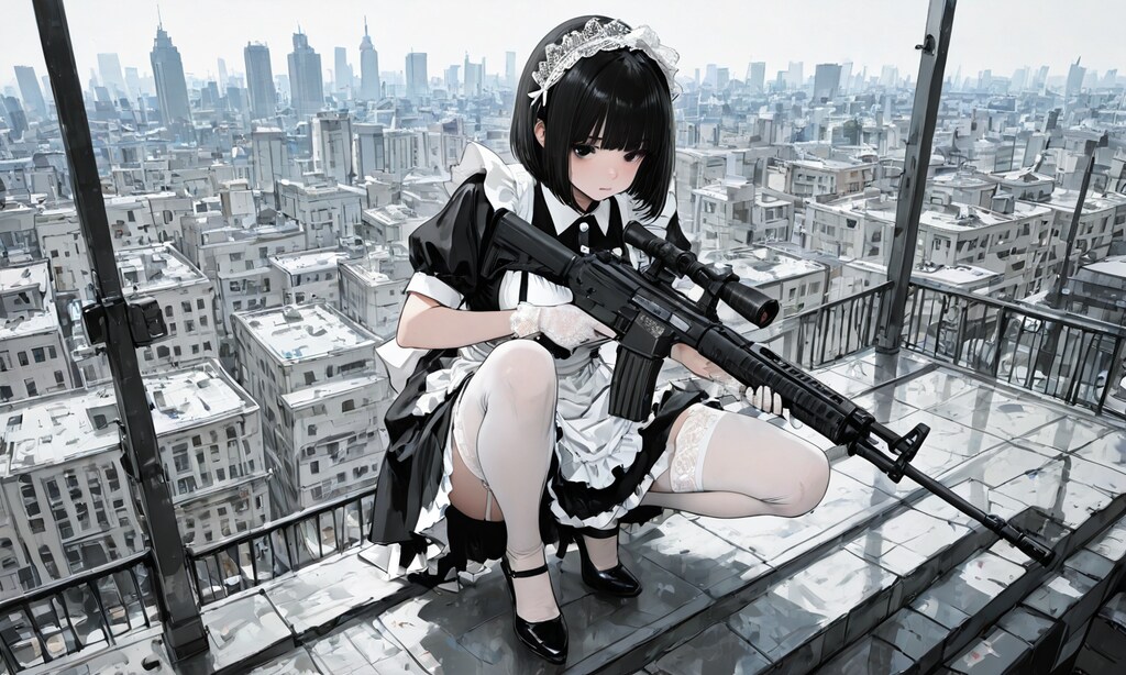 メイドさんはスナイパー