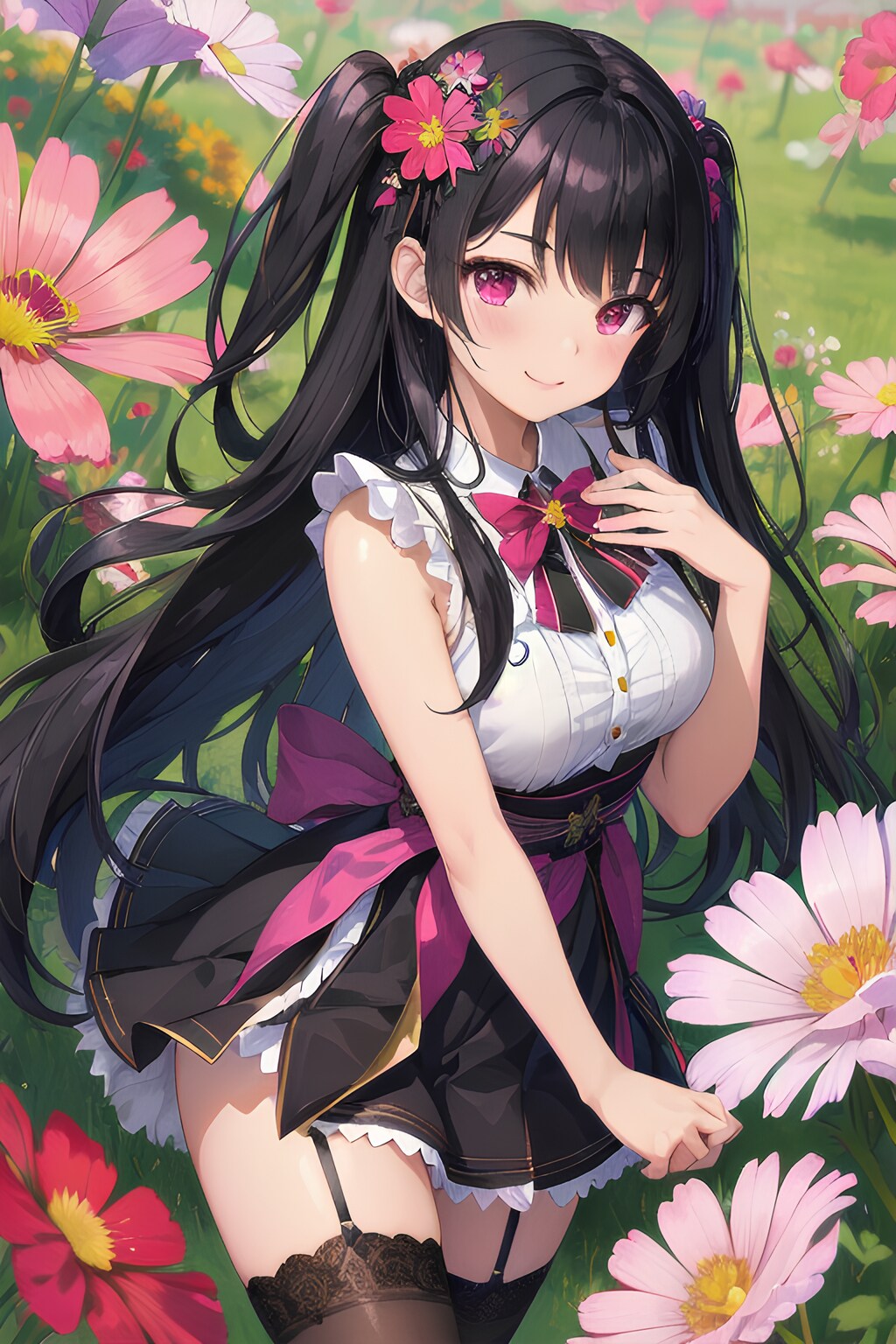 うちの子とコスモス＊その2（12枚）