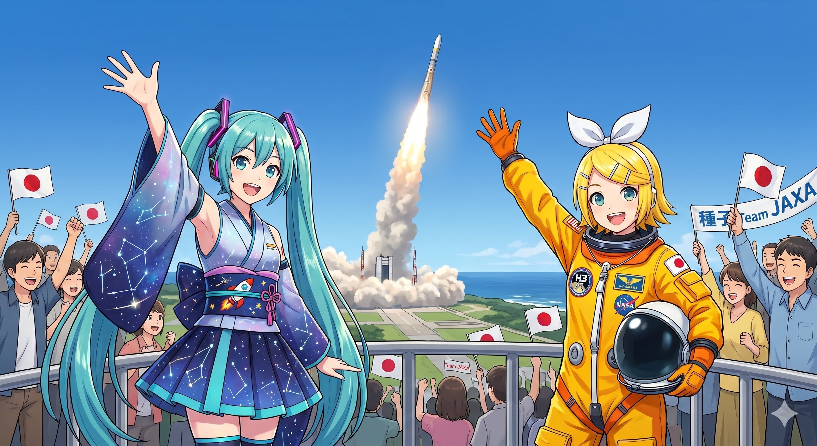 H3ロケット6号機　成功🚀😄